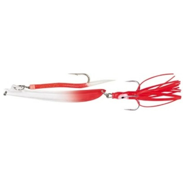 Пилькер Stinger BiColor Pilk  400g #2 White-Fl.Red/GLOW #10/0