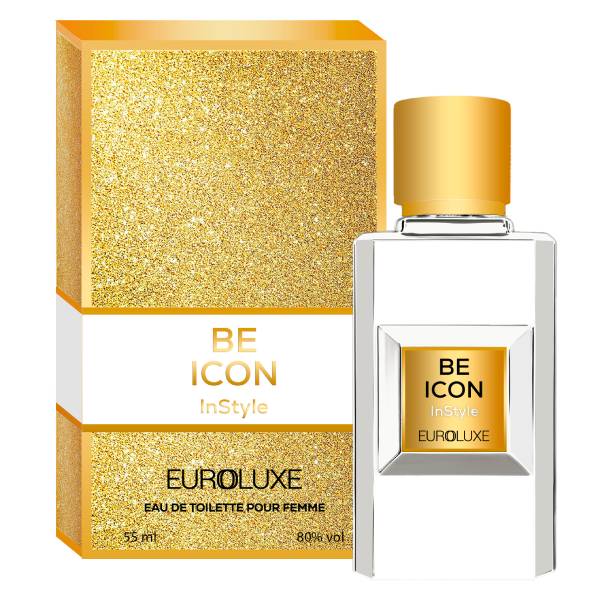 Туалетная вода Женская Euroluxe Be Icon InStyle edt 55мл