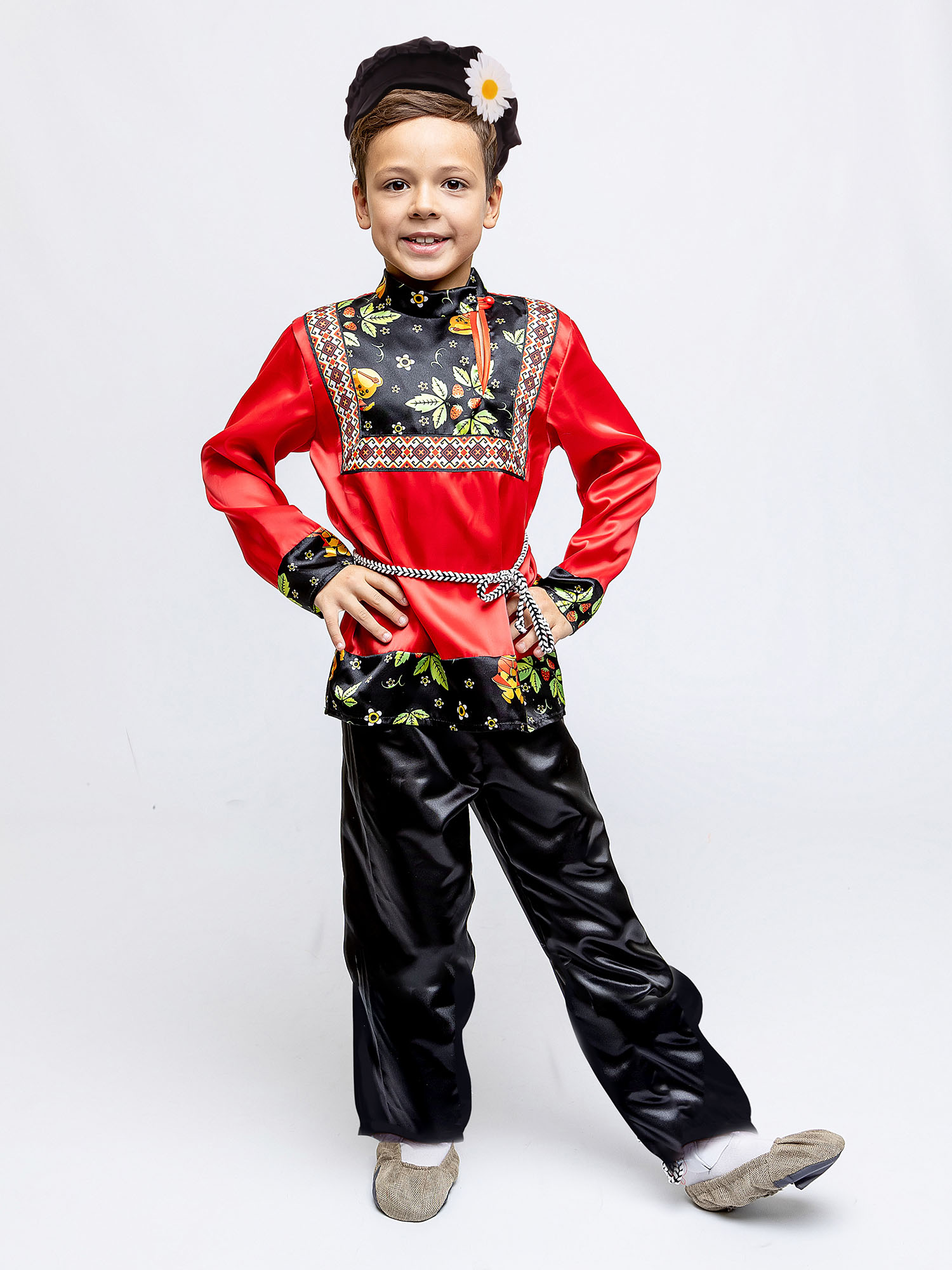 

Карнавальный костюм Batik 1103 к-24, мультиколор, 110, Красный;черный, 1103 к-24