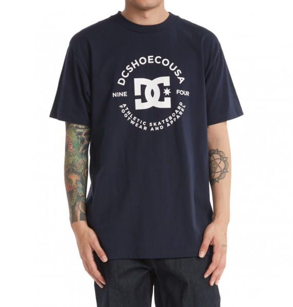 

Футболка мужская DC Shoes ADYZT04990 синяя M, ADYZT04990