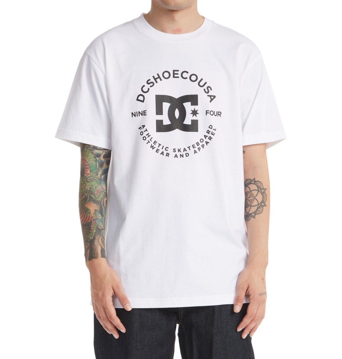 

Футболка мужская DC Shoes ADYZT04990 белая M, ADYZT04990