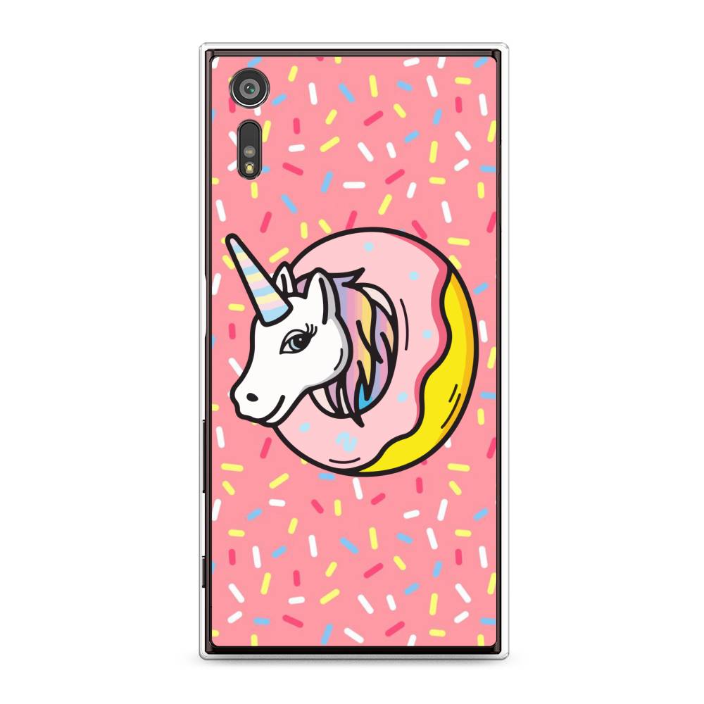 

Чехол Awog на Sony Xperia XZ "Единорог в пончике", Разноцветный, 51450-2