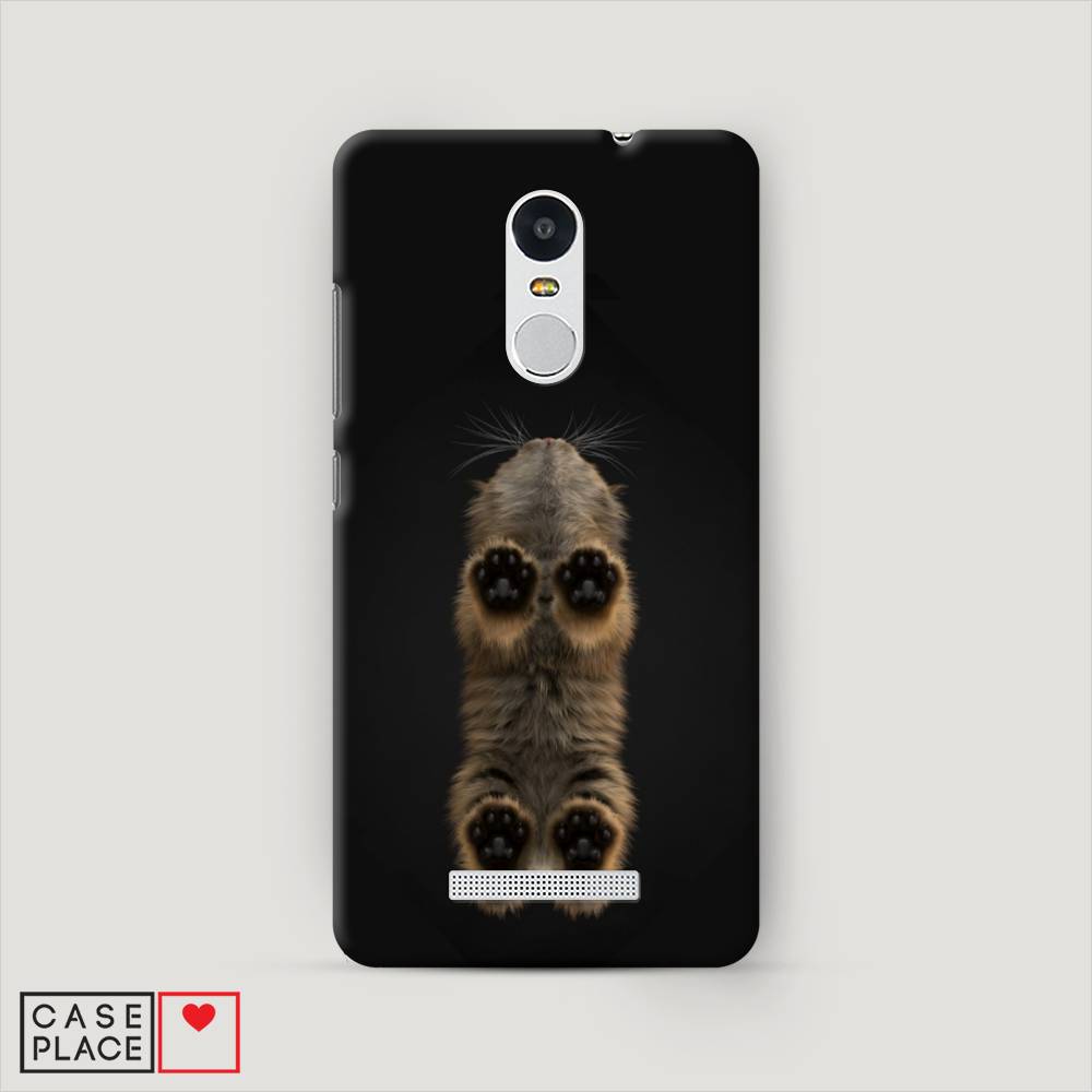 

Пластиковый чехол "Кошачьи лапки" на Xiaomi Redmi Note 3
