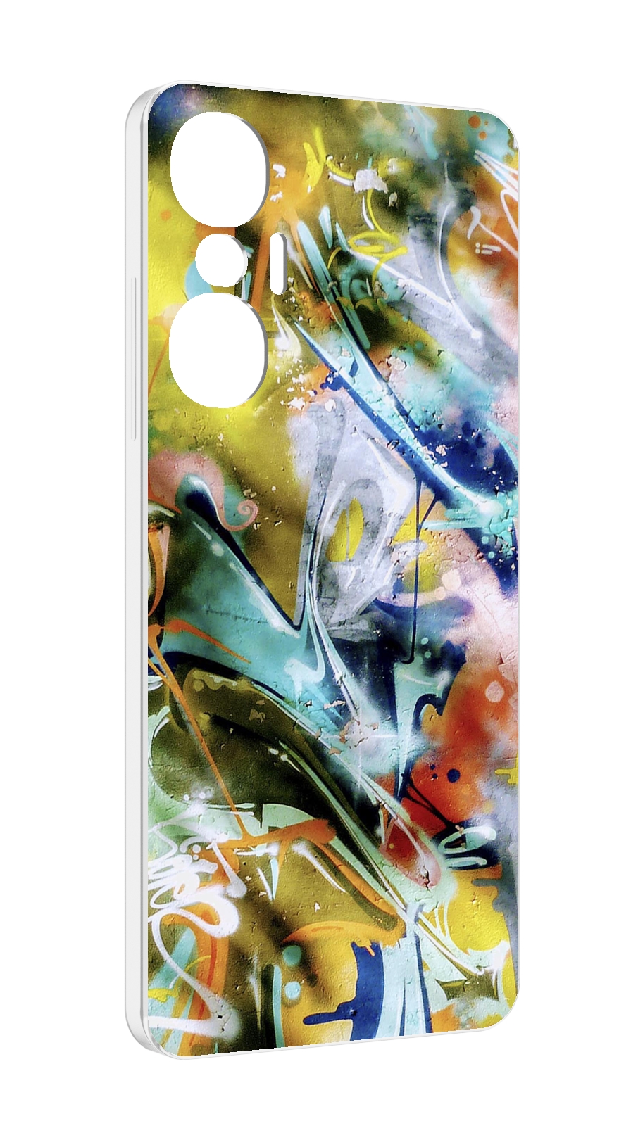 

Чехол MyPads граффити-хаос для Infinix Hot 20S противоударный, Tocco