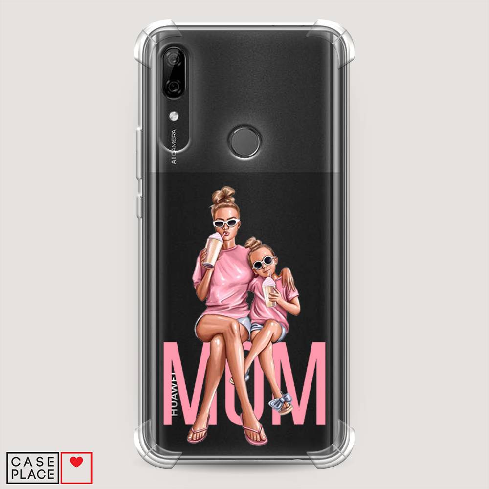 

Чехол Awog на Huawei P Smart Z "Lovely mom", Синий;бежевый;розовый, 69451-1