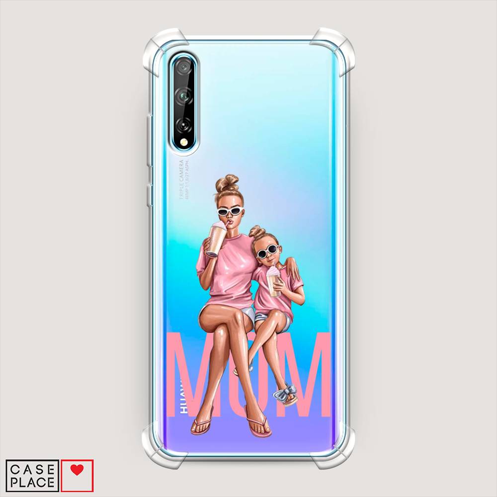 

Чехол Awog "Lovely mom" для Huawei P Smart S, Синий;бежевый;розовый, 6103551-1
