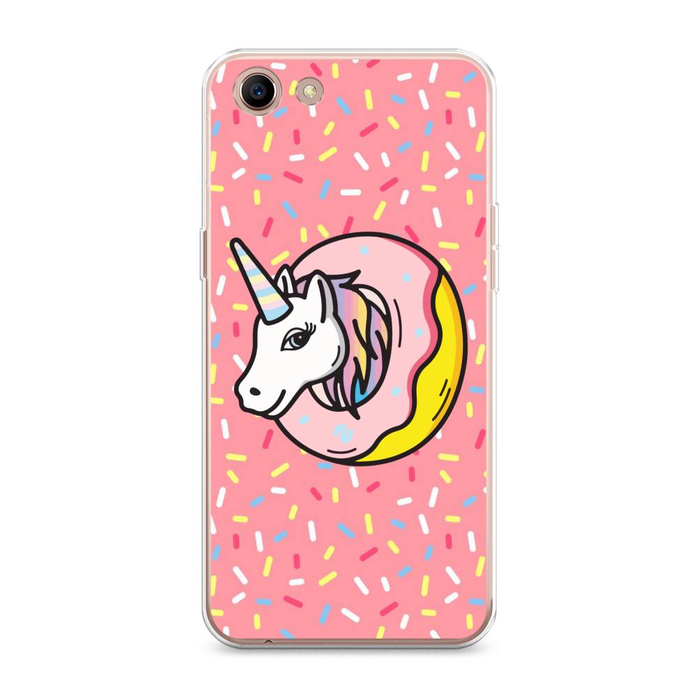 

Чехол Awog на Oppo A83 "Единорог в пончике", Разноцветный, 250150-2