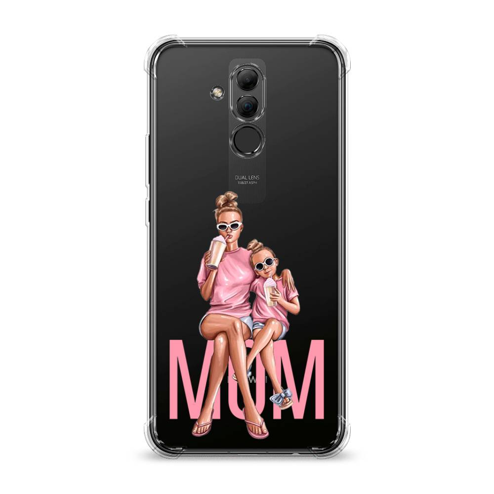 

Чехол Awog "Lovely mom" для Huawei Mate 20 Lite, Синий;бежевый;розовый, 66651-1