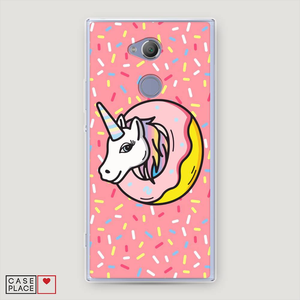 

Чехол Awog на Sony Xperia XA2 Ultra "Единорог в пончике", Разноцветный, 53250-2
