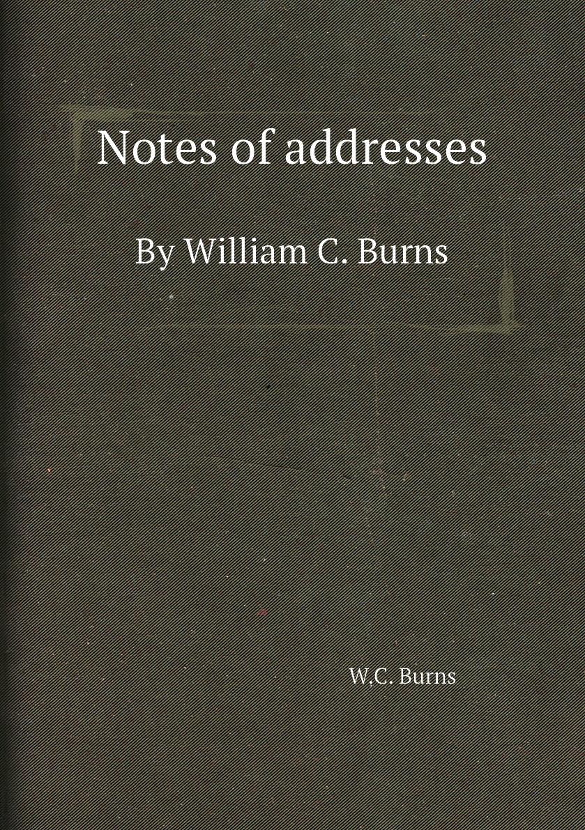 

Notes of addresses