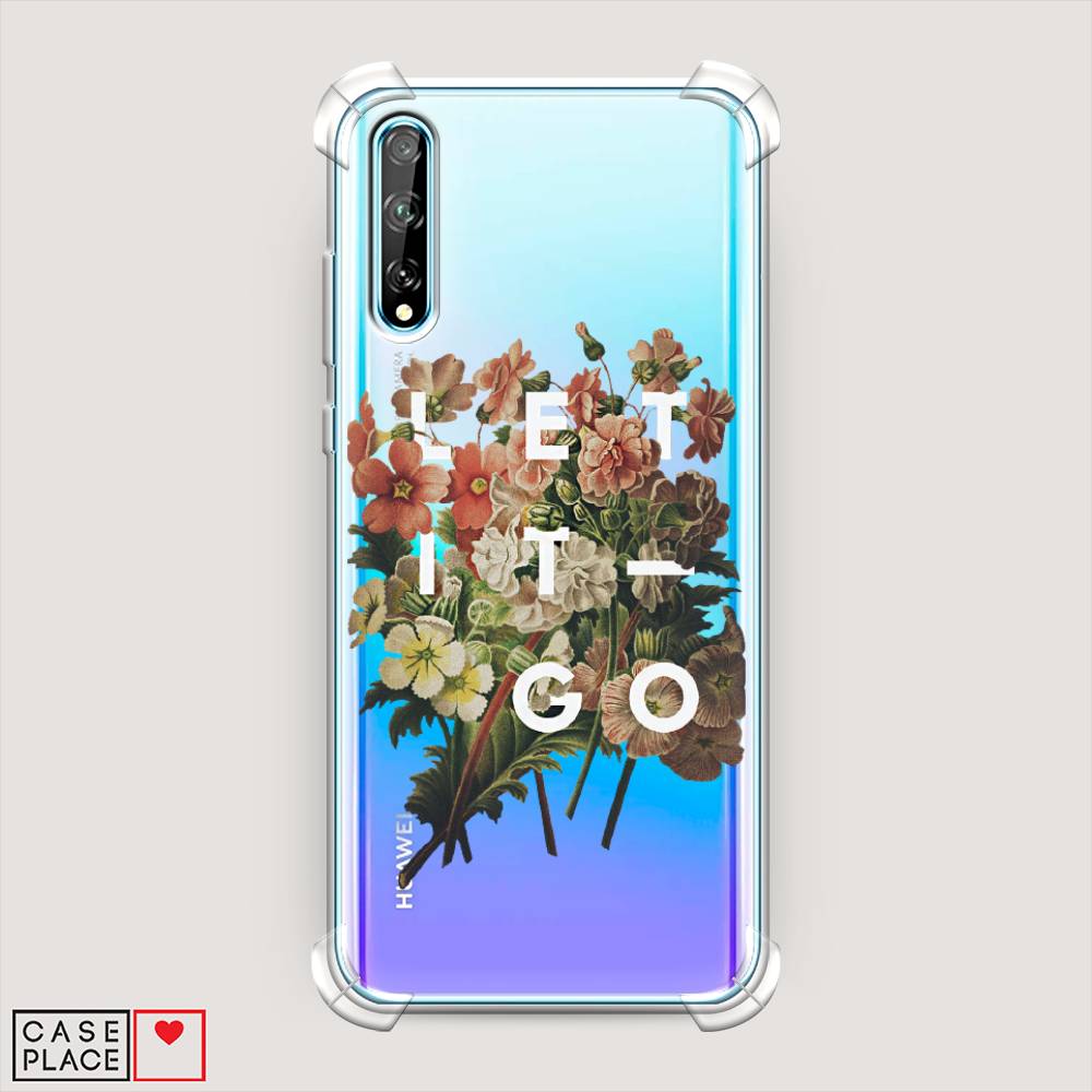 фото Чехол awog "let it go" для huawei p smart s