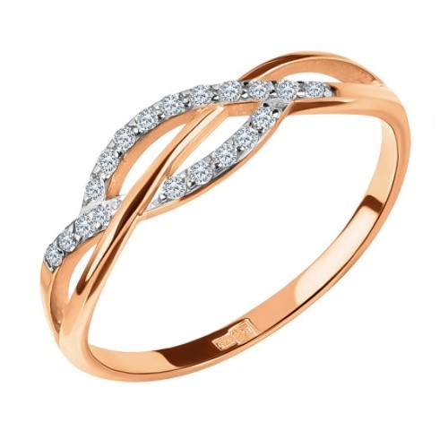 

Кольцо из золота р. 19 DIAMOND PRIME 34-1-dd-r-000523, бриллиант, 34-1-dd-r-000523