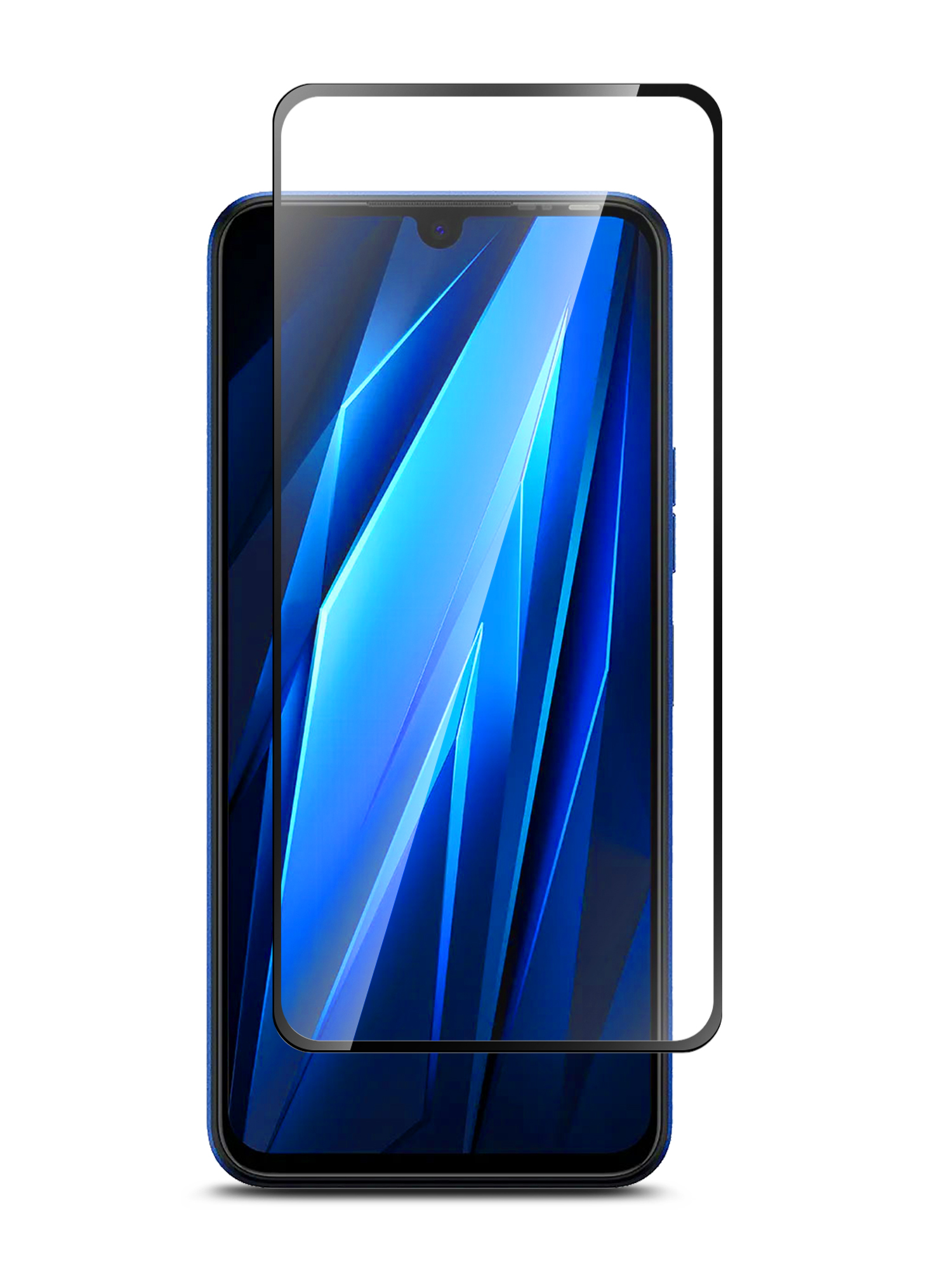 

Защитное стекло Brozo на Tecno Pova 4 на весь экран