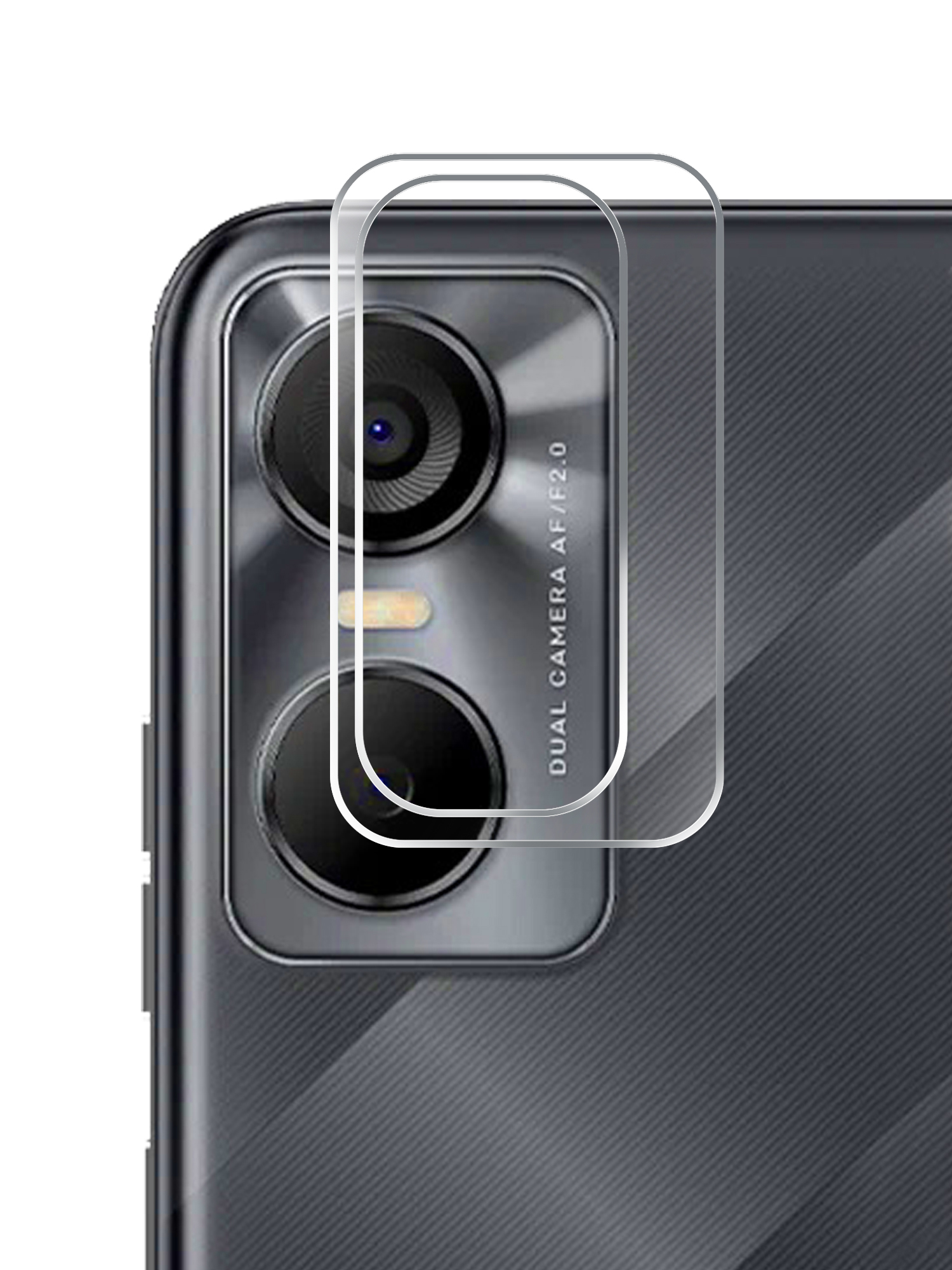 

Гибридное защитное стекло Brozo на камеру Tecno Pop 6 Pro
