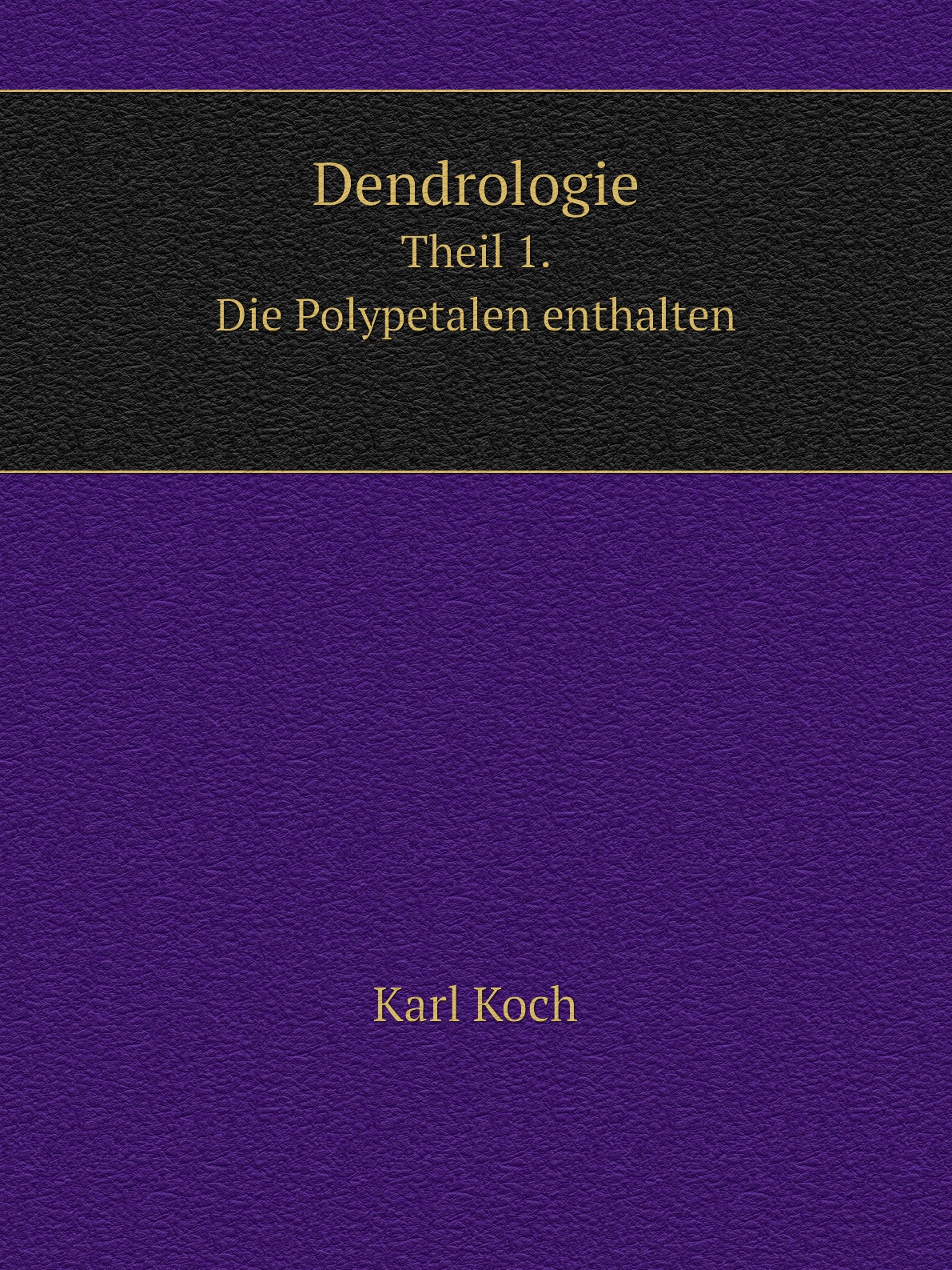 

Dendrologie