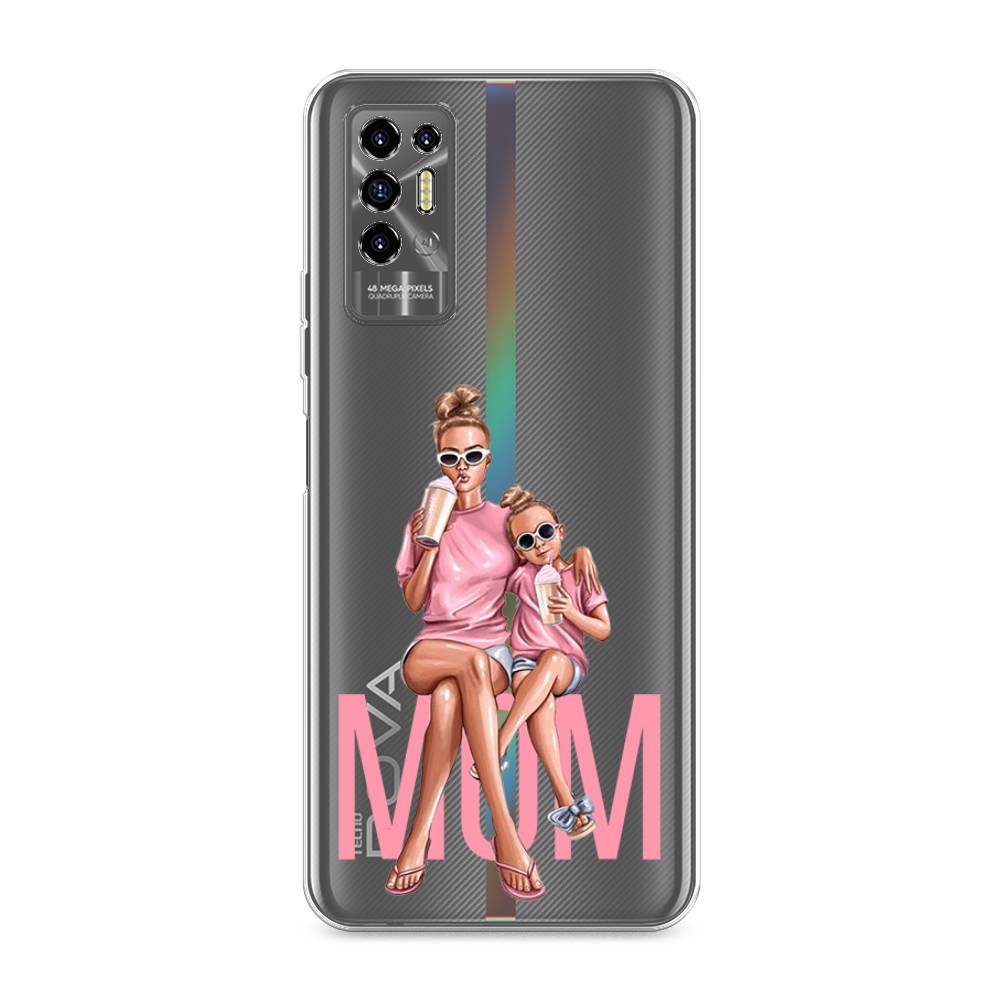 

Чехол Awog на Tecno Pova 2 "Lovely mom", Разноцветный, 300550-7