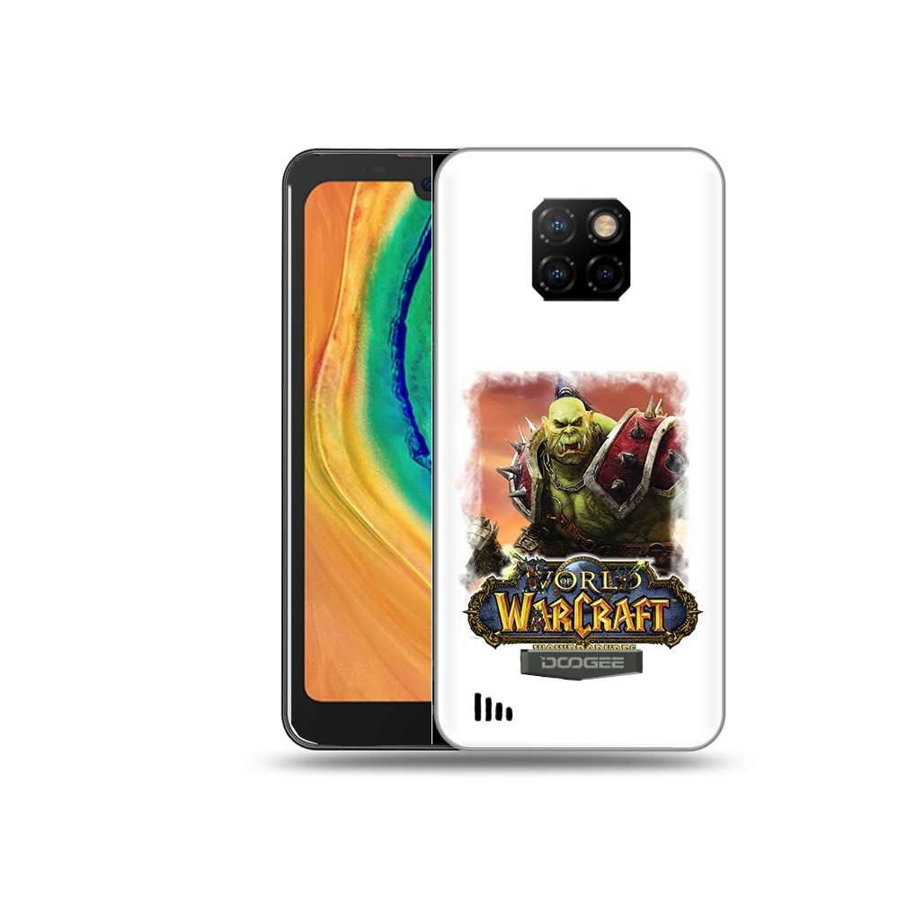 

Чехол MyPads Tocco для Doogee S88 Plus Варкрафт, Прозрачный, Tocco