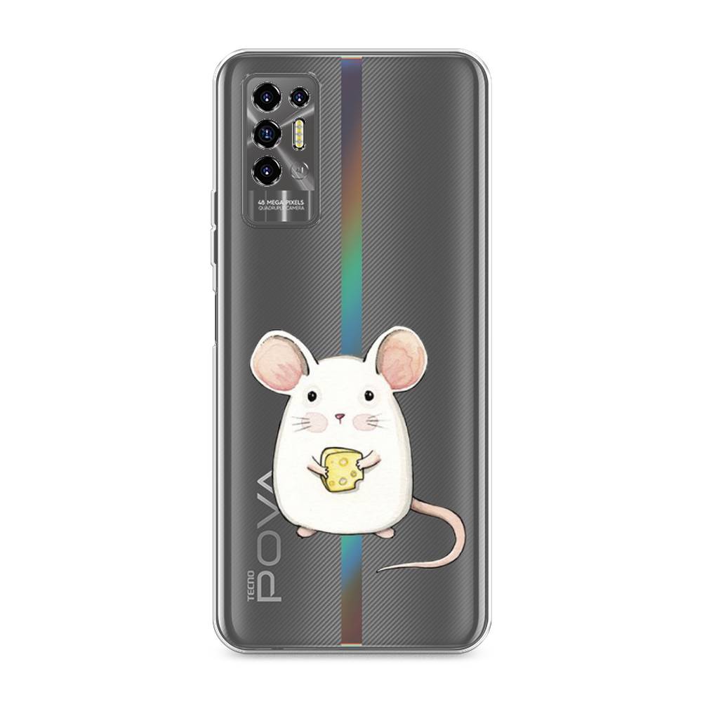 

Чехол Awog на Tecno Pova 2 "Мышка", Разноцветный, 300550-1