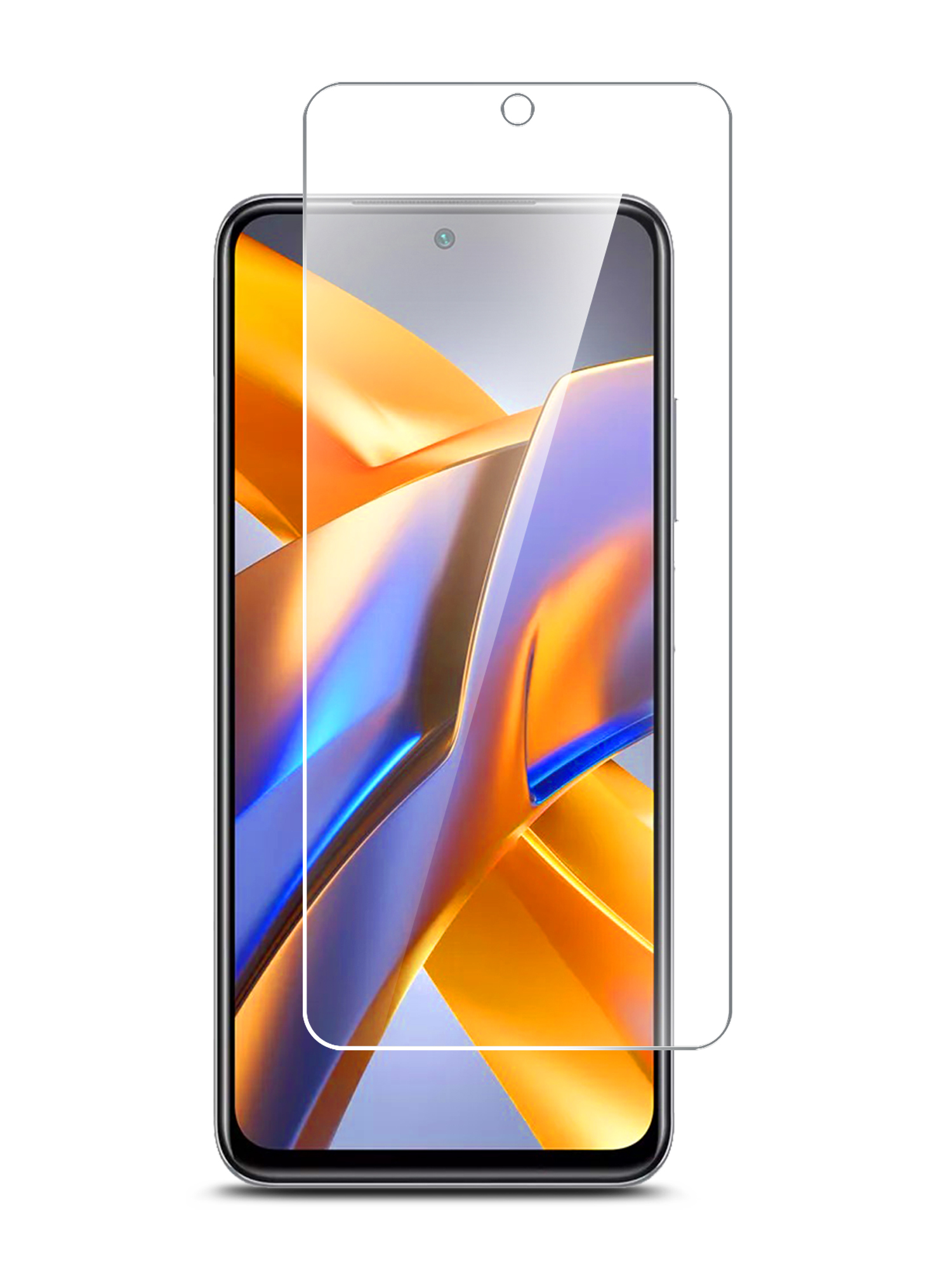 

Гибридное защитное стекло Brozo на Xiaomi Poco M5s