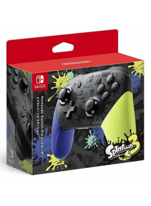 

Контроллер Nintendo Switch Pro (Splatoon 3) (Nintendo Switch), Желтый;синий;черный