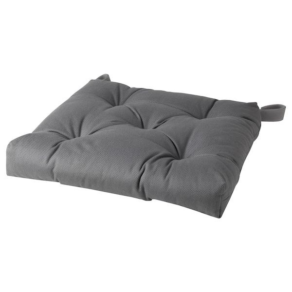 

Подушка на стул IKEA Малинда, серый 35x38x7 см,(4ШТ), 3276941783, Малинда