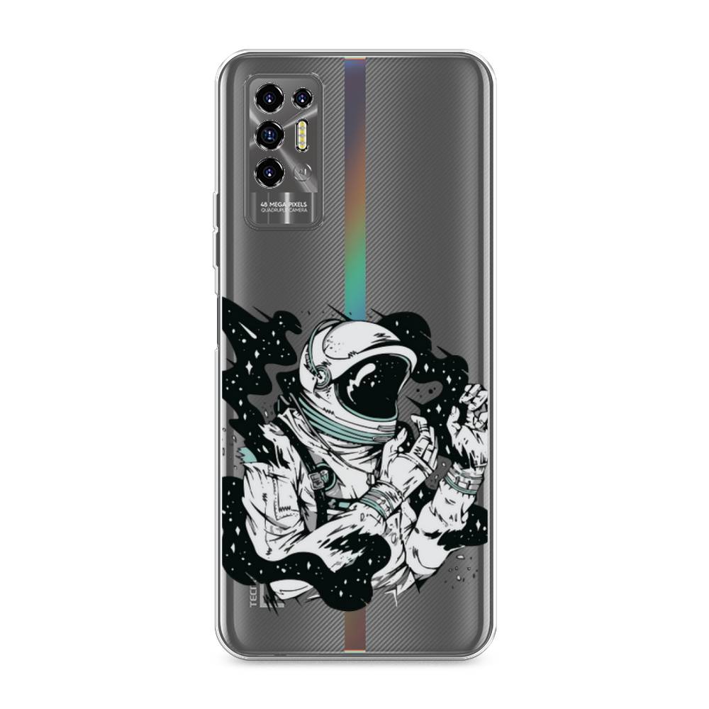 

Чехол Awog на Tecno Pova 2 "Космонавт арт", Разноцветный, 300550-7
