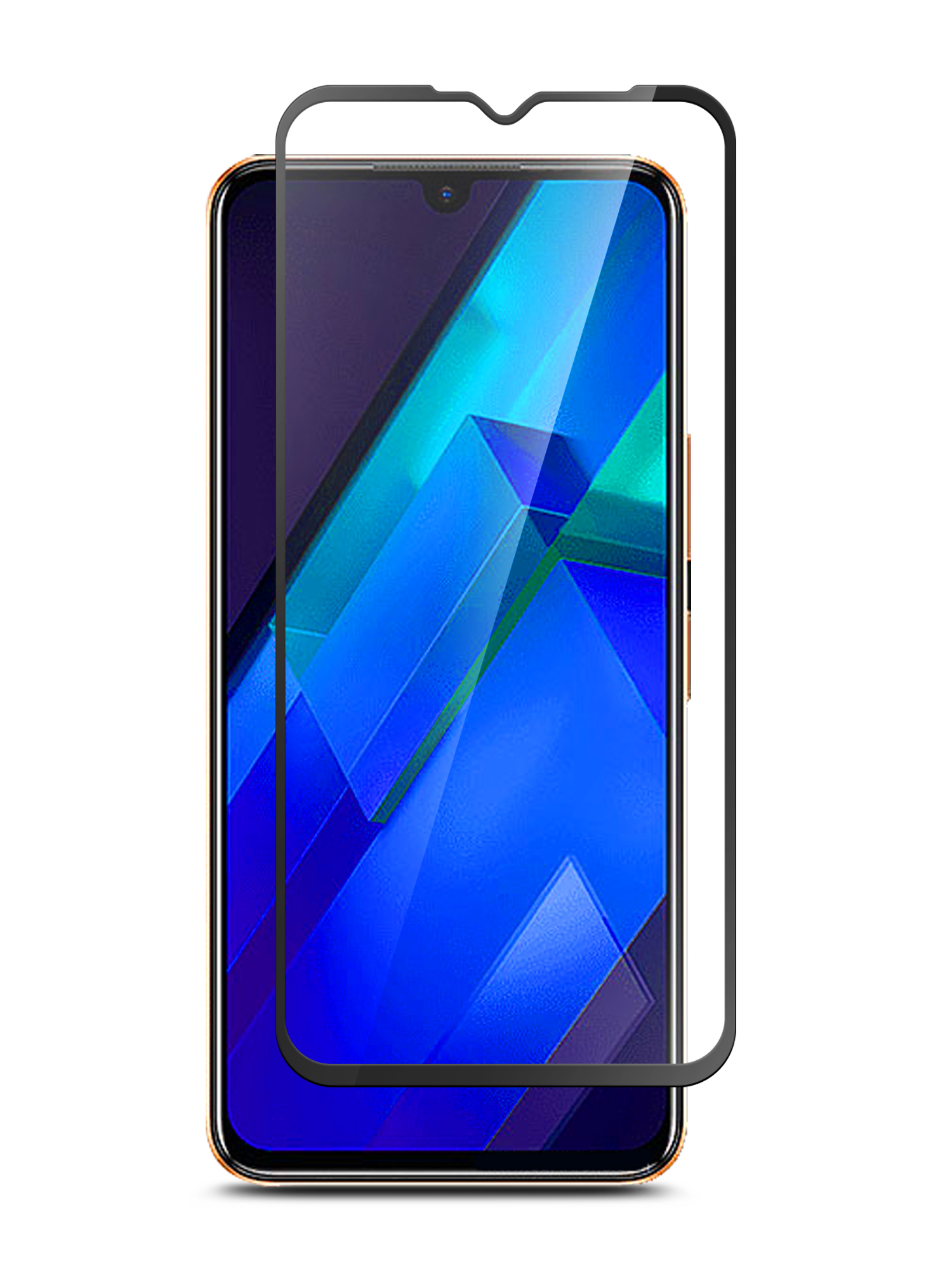 

Защитное стекло Brozo на Infinix Note 12/ Note 12 VIP на весь экран
