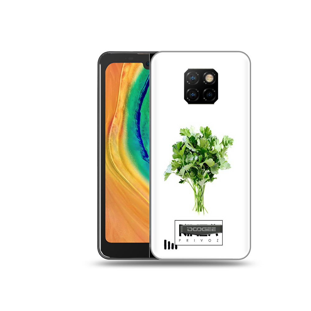 

Чехол MyPads Tocco для Doogee S88 Plus Бренд Кинза, Прозрачный, Tocco