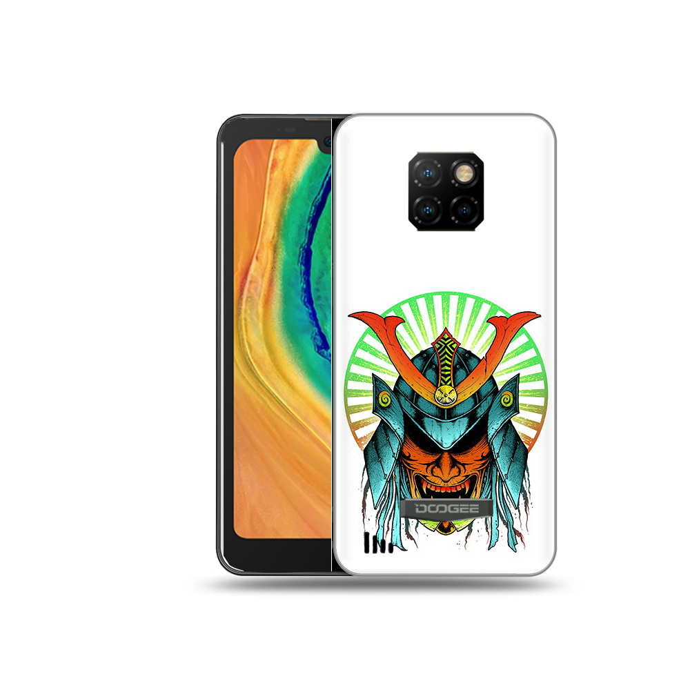 

Чехол MyPads Tocco для Doogee S88 Plus ешимитсу рисунок, Прозрачный, Tocco