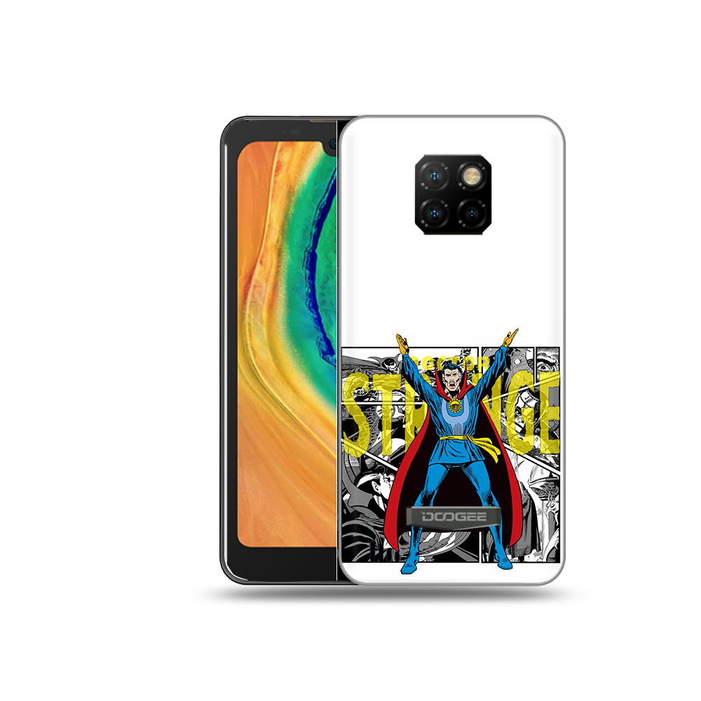 

Чехол MyPads Tocco для Doogee S88 Plus доктор стренж комикс, Прозрачный, Tocco