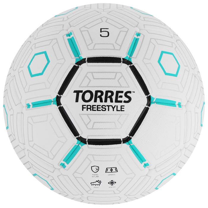 

Мяч футбольный TORRES Freestyle, PU, термосшивка, 32 панели, размер 5, 441 г