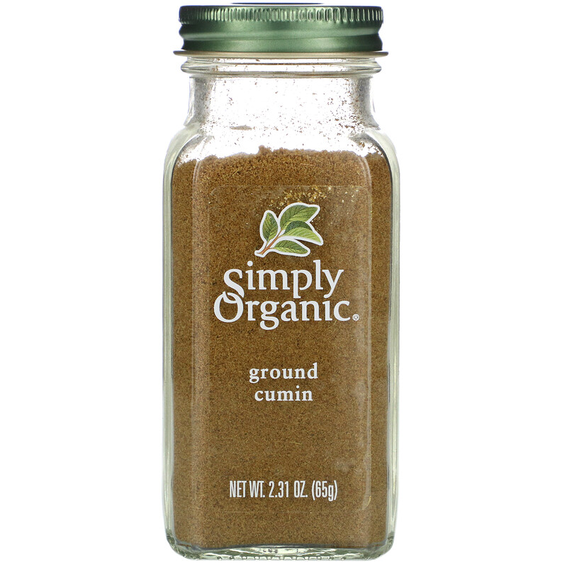 фото Пищевая добавка simply organic cumin (тмин) 65 г