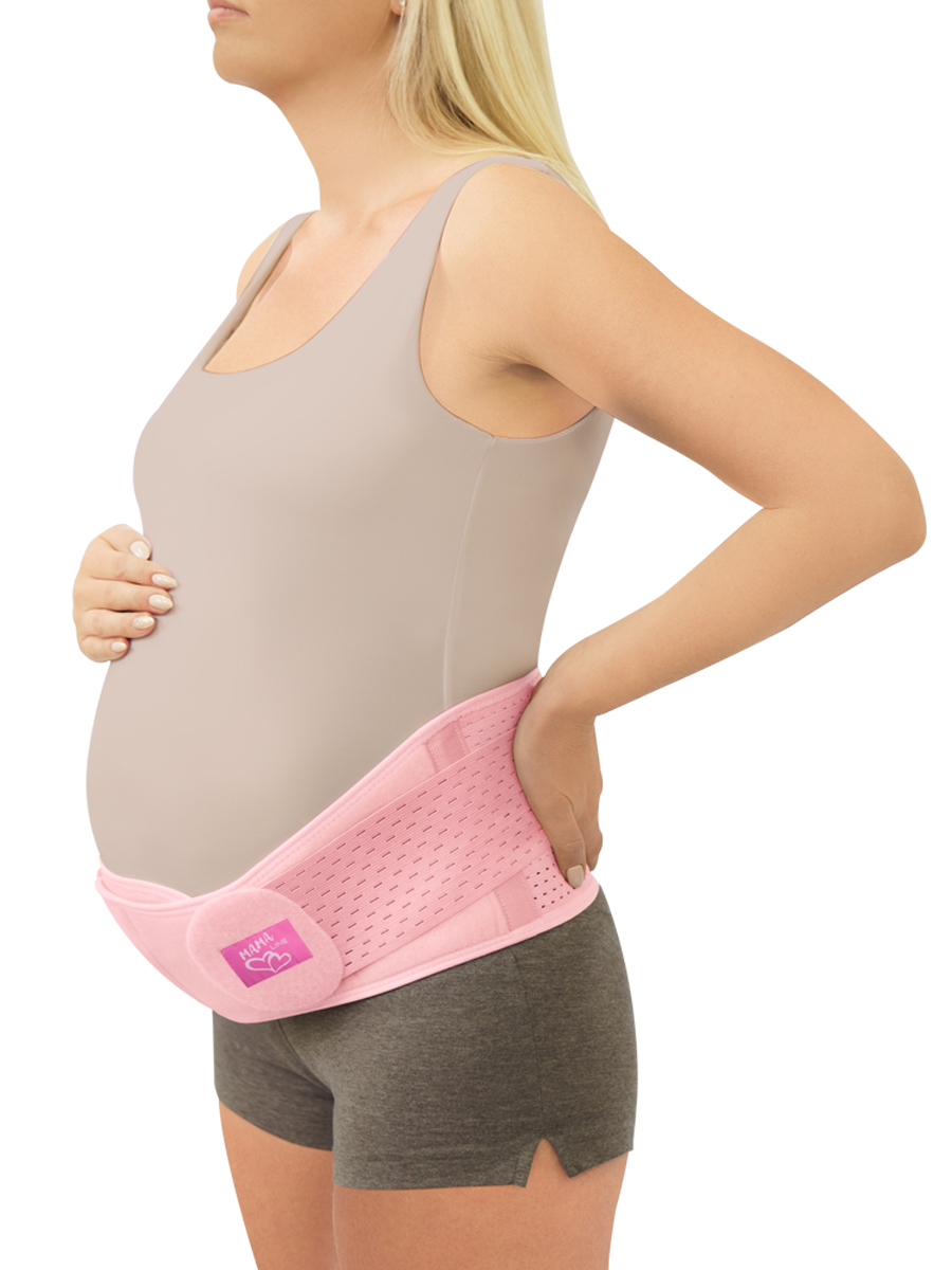 Бандаж для беременных универсальный 15 см Интерлин MamaLine MS B-1115 р.XXL розовый