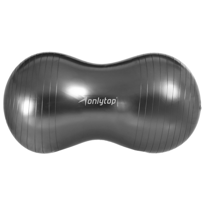 

Фитбол овальный, ONLYTOP, 77 х 40 х 40 см, 900 г, цвета МИКС