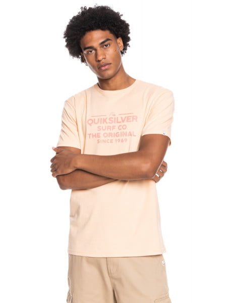 

Футболка мужская QUIKSILVER EQYZT06659 бежевая M, EQYZT06659