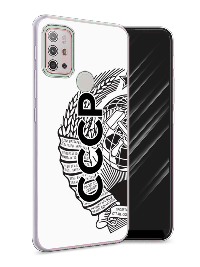 

Чехол Awog на Lenovo K13 Note/Motorola Moto G10/G20/G30 "Герб СССР", Разноцветный, 242150-10