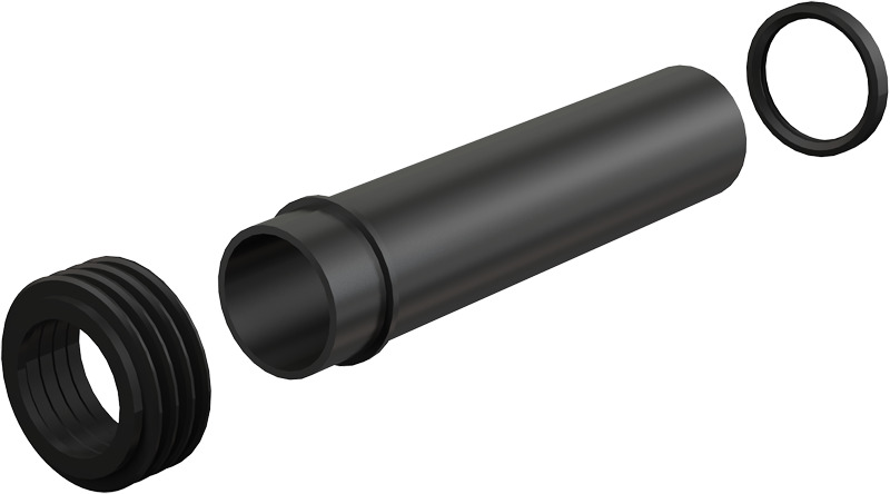 

Прокладка патрубок пп манжета AlcaPlast M901 45х58х25, Черный, M901