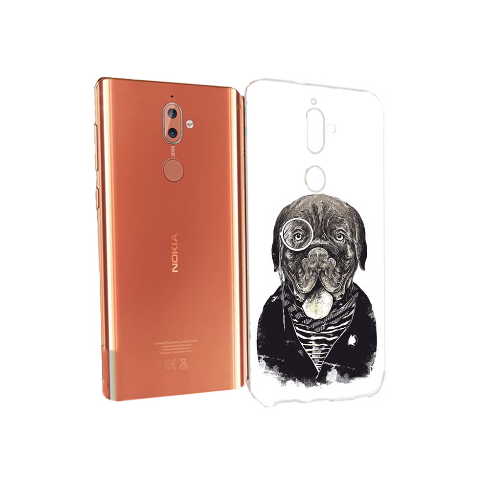 Чехол MyPads Tocco для Nokia 9 солидный песик (PT126479.94.615)