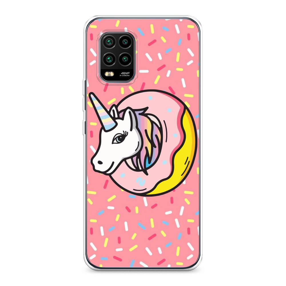 

Чехол Awog на Xiaomi Mi 10 Lite "Единорог в пончике", Разноцветный, 38550-2
