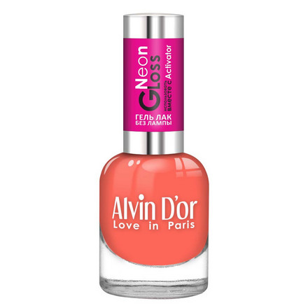 

Лак-гель Alvin D'or Neon Gloss №15