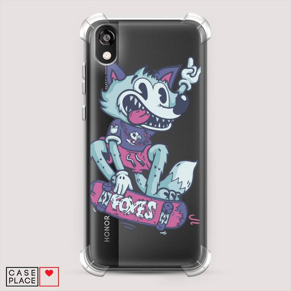 

Чехол Awog на Huawei Y5 2019 "Foxes", Голубой;фиолетовый, 69051-1
