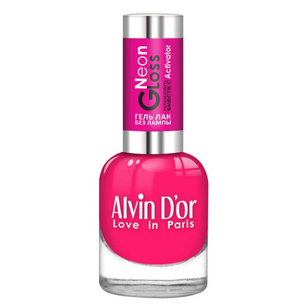 

Лак-гель Alvin D'or Neon Gloss №02