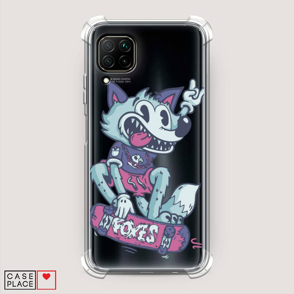 

Чехол Awog на Huawei P40 Lite "Foxes", Голубой;фиолетовый, 611651-1