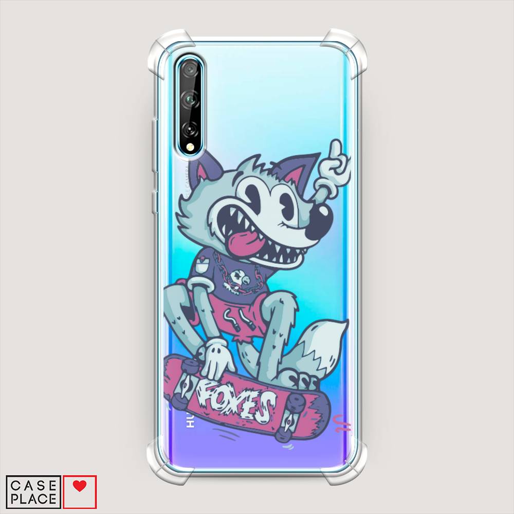 

Чехол Awog "Foxes" для Huawei P Smart S, Голубой;фиолетовый, 6103551-1