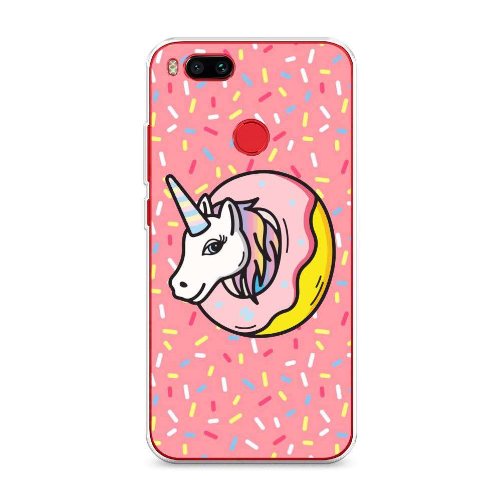 

Чехол Awog на Xiaomi Mi A1 "Единорог в пончике", Разноцветный, 32650-2