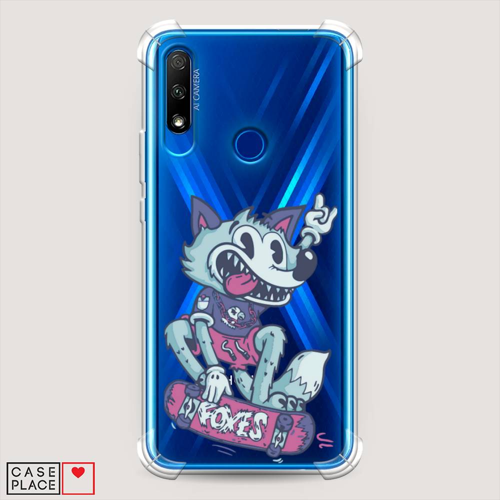 

Чехол Awog на Honor 9X "Foxes", Голубой;фиолетовый, 69951-1