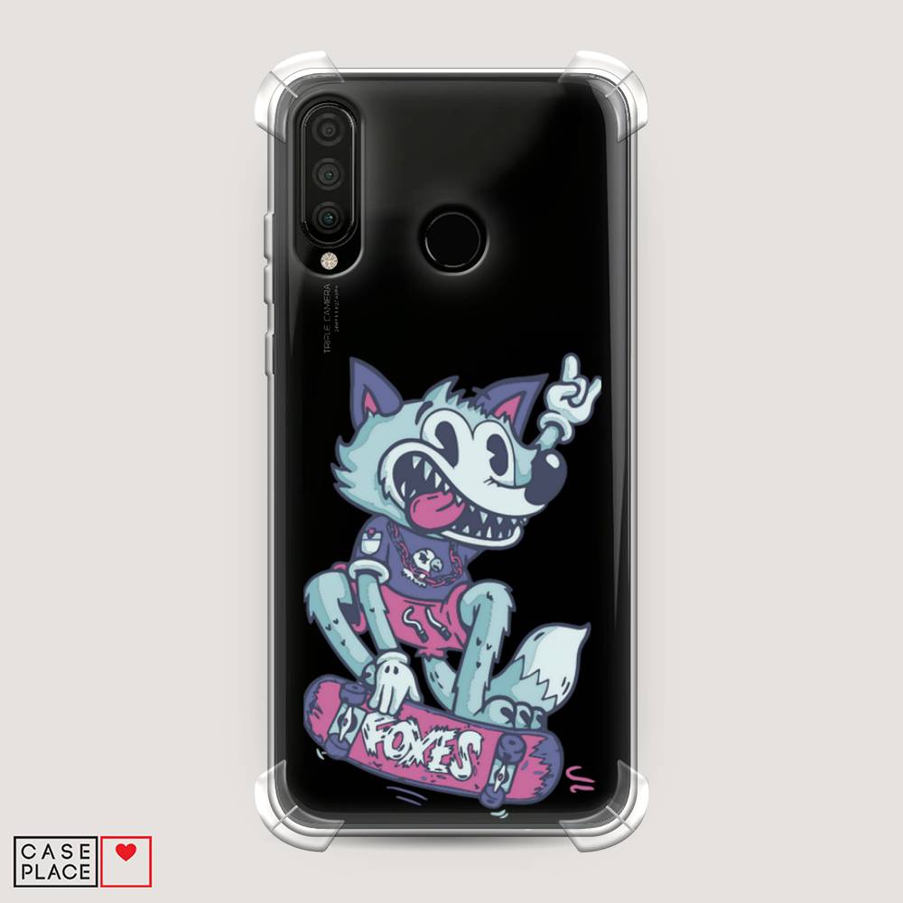 

Чехол Awog на Honor 20S "Foxes", Голубой;фиолетовый, 610751-1