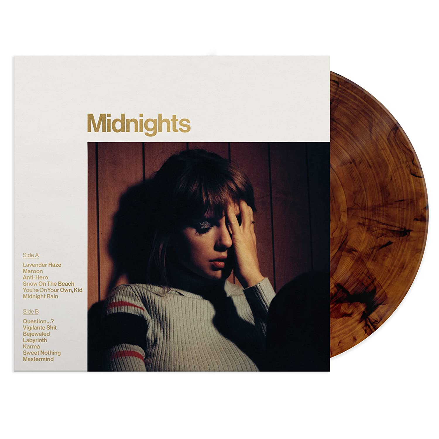 

Taylor Swift Midnights (Mahogany Marbled) (Винил)