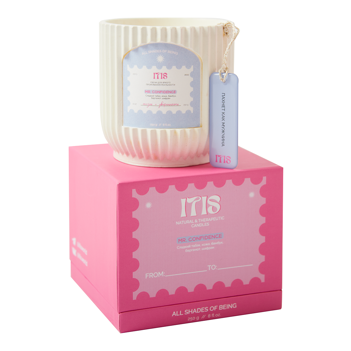 

Ароматическая свеча mr confidence Itis ITI043980, 55198