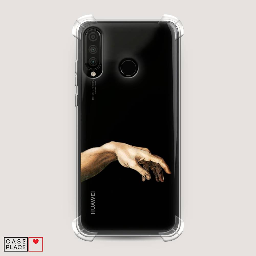 

Чехол Awog на Huawei P30 Lite "Creazione di Adamo 1", Бежевый, 67951-1